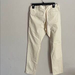 J. Crew Men's Sun Faded 484 Cream Chinos 31/32